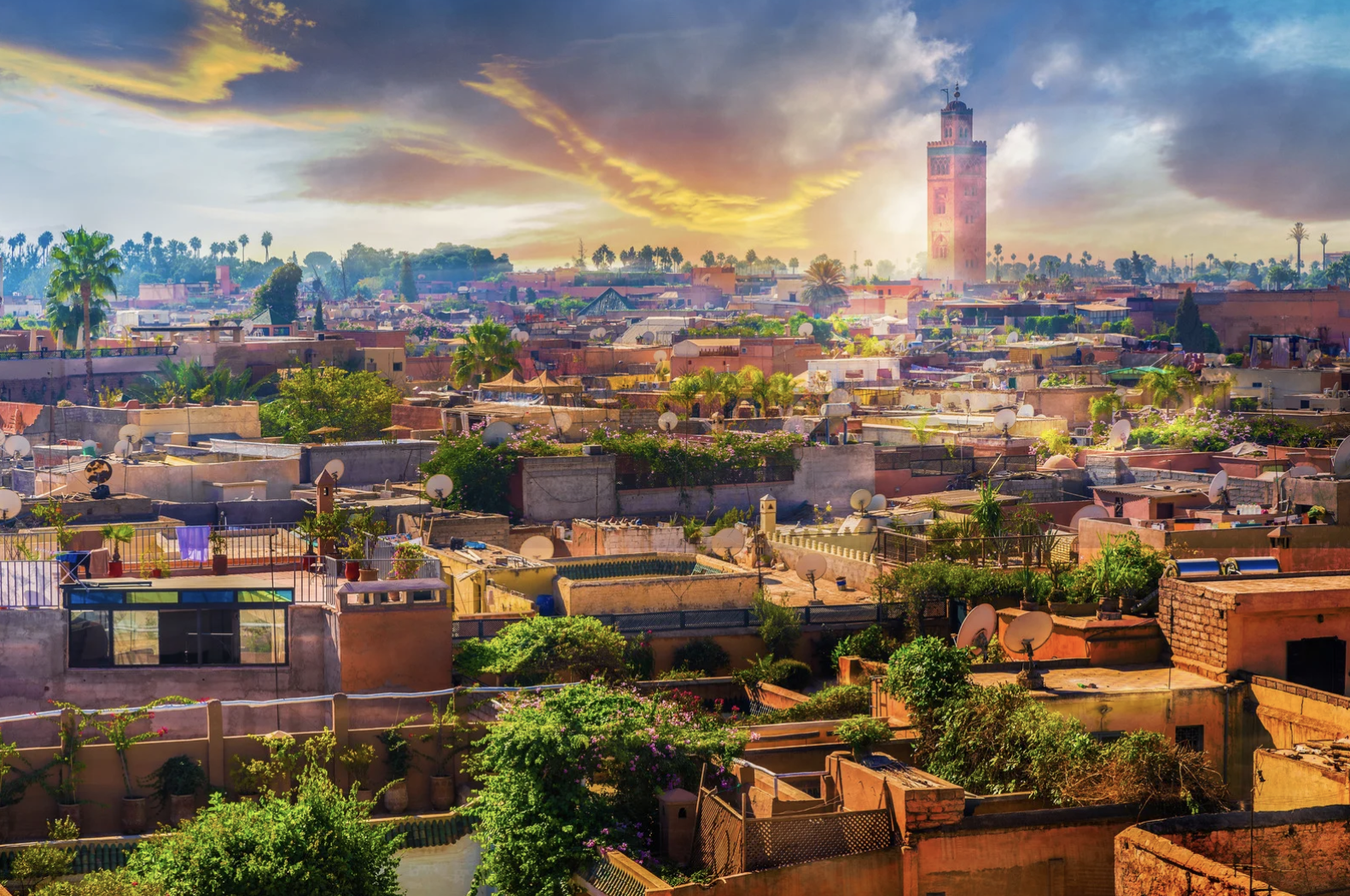 Marrakech en avril