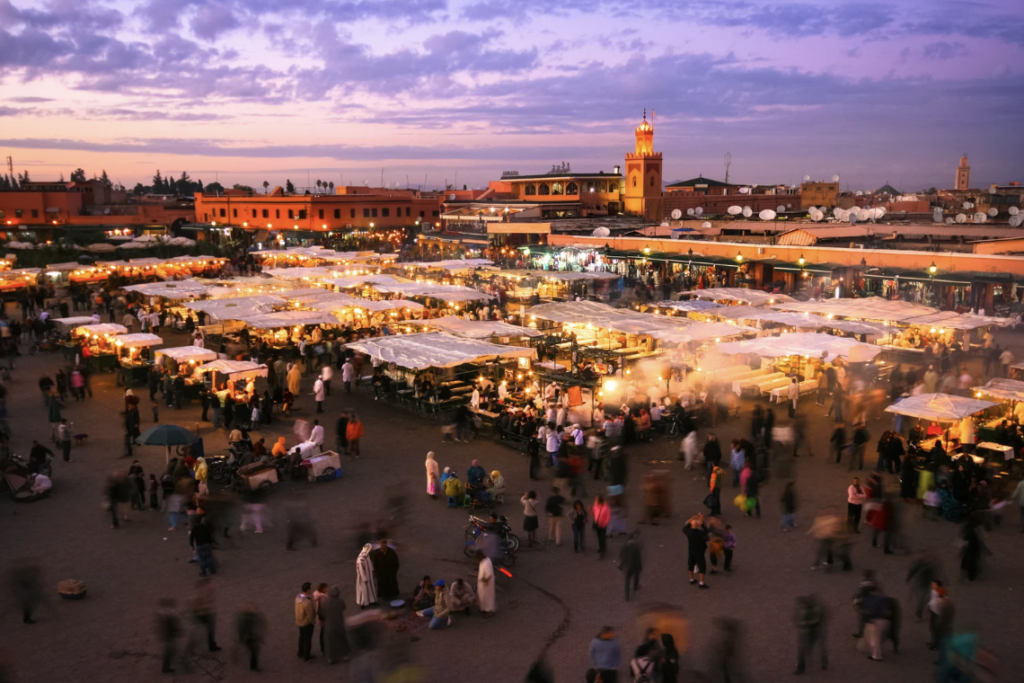 marrakech sous la pluie
